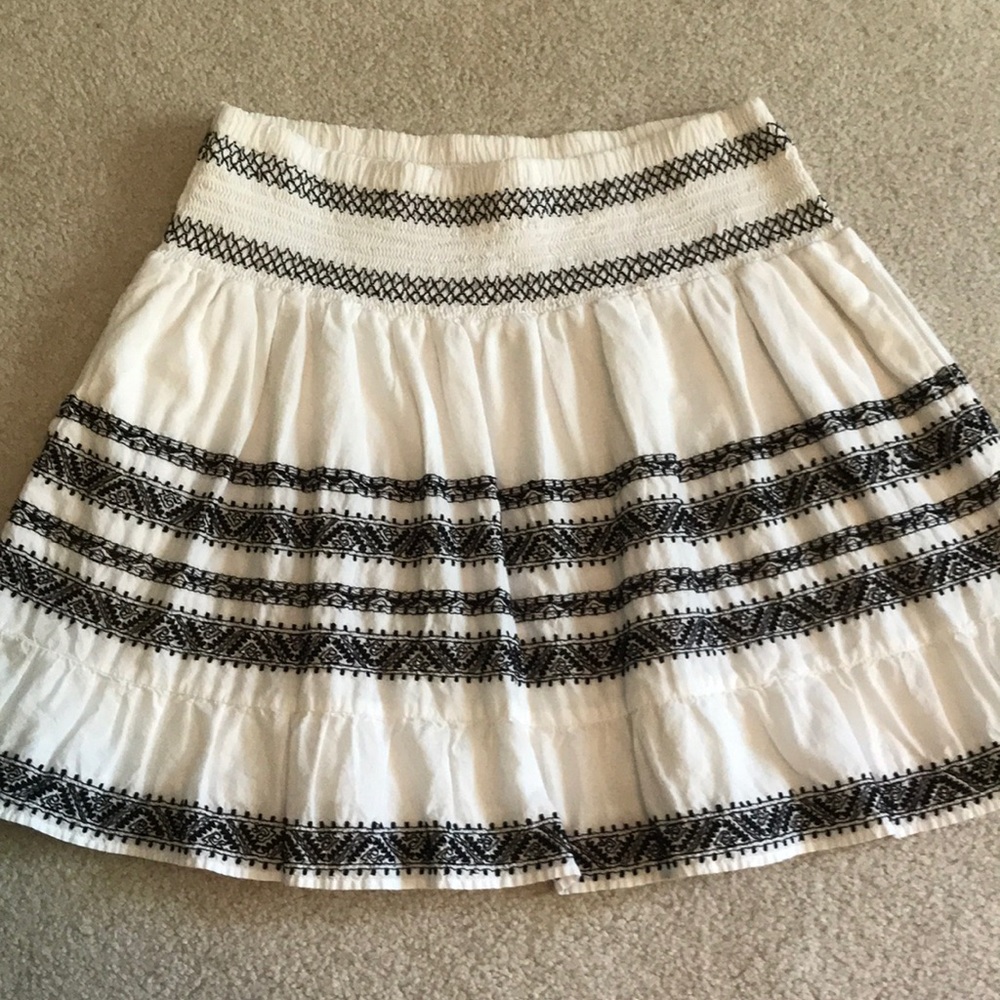 Charlotte Russe Embroidered Skirt